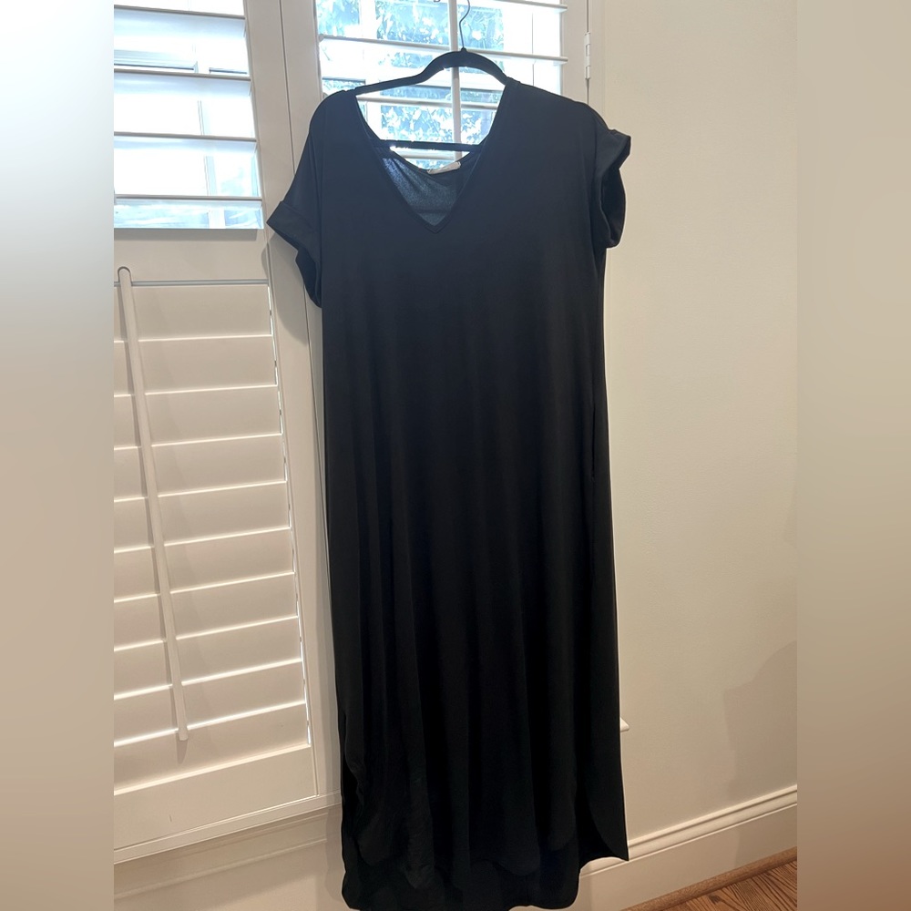 Entro maxi black dress